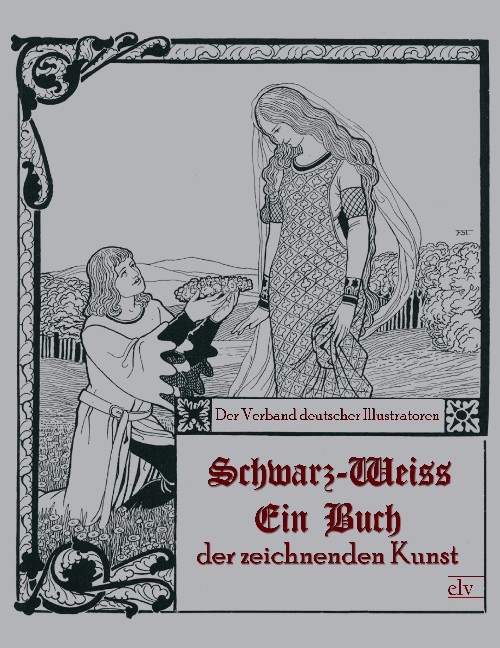 Cover des Titels Schwarz-Weiss von Der Verband deutscher Illustratoren 